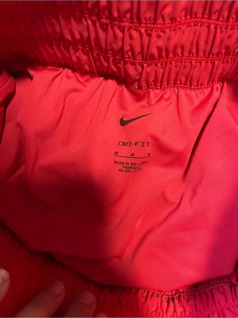 Nike Women’s Coral Pink Performance Running Shorts